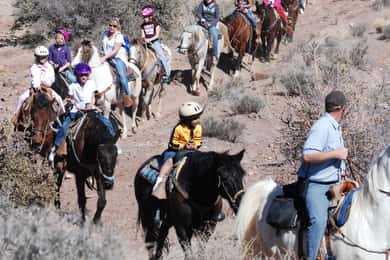 Från Las Vegas: Frukost på Maverick Ranch och ridtur på hästryggen