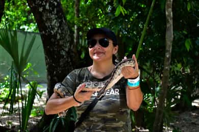 Akumal: Carretera ATV, Santuario de los Monos y Nado en el Cenote Caverna