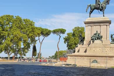 Rome : visite des sites incontournables en voiturette de golf avec pizza et glace