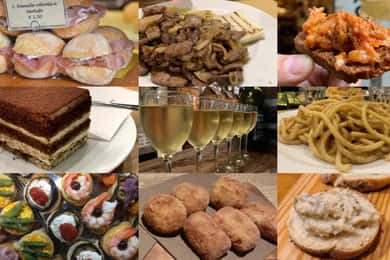Venice old Taverns and Rialto Market Food Adventure