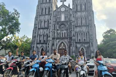 Hanoi City Motorbike Tour with Thang Long water puppet show