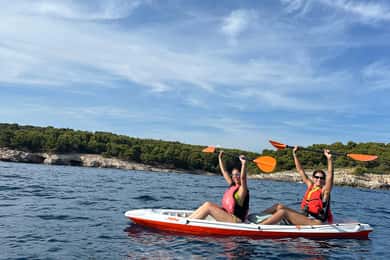 Pula: Kajaktour, Galebove stijene, Kriegsgebiet Muzil, Ronjenje