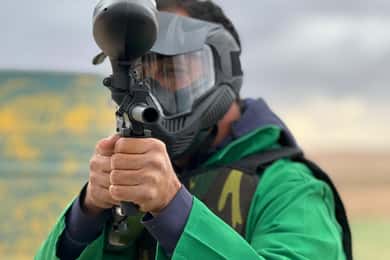 Avventura nel deserto di Agafay con Paintball e giro opzionale in cammello Quad