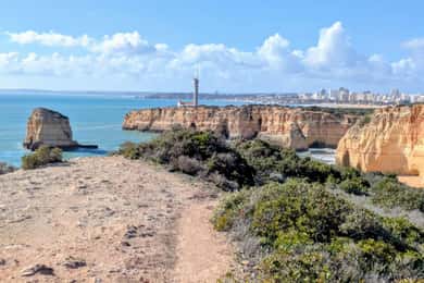 Portimão: Tour Combo Gruta de Benagil & Praia da Marinha – Buggy & Barco