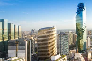 Bangkok: Mahanakhon Skywalk Sunset Ticket with Photo