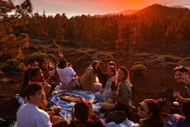 Teide-bjerget solnedgangspicnic og stjernekiggingstur – Tenerife