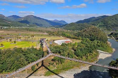 DMZ 2nd tunnel & Y Shaped Suspension Bridge Tour from Seoul
