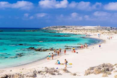Elafonisi Bay - PINK COLOR SAND BEACH