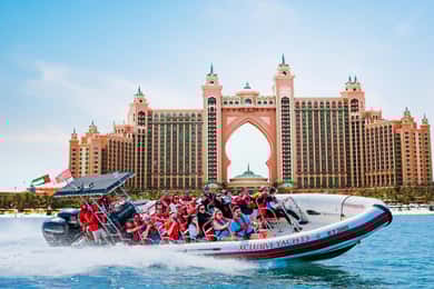 Dubai: Marina, Atlantis, Palm & Burj Al Arab Tur cu barca rapidă