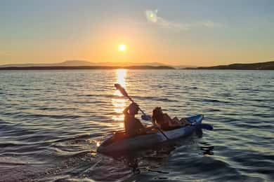 Crikvenica: Kajak & Cocktails Sunset Tour