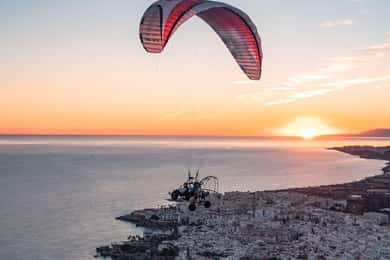 Private Paramotor Flight 15 min - Costa del Sol, Málaga