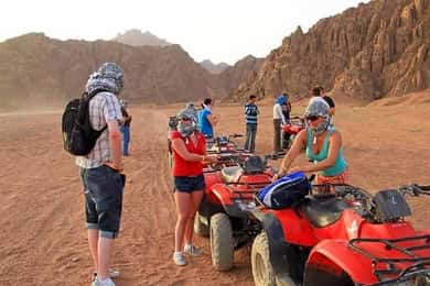 Luxor: Luxor West Bank Quad Bike Adventure in the Desert