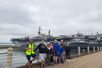 Tur ghidat cu bicicleta electrică în San Diego - Parcul Balboa și cartierul Gaslamp