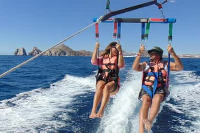 Parasailing in Cabo San Lucas