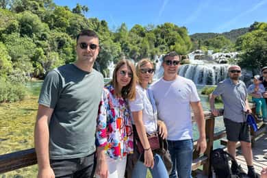 From Makarska: Krka Waterfalls & Šibenik Day Trip