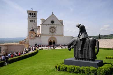 Assis: Excursão a pé particular com a Basílica de São Francisco