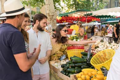 Fra Aix-en-Provence: Dagstur til Luberons marked og landsbyer