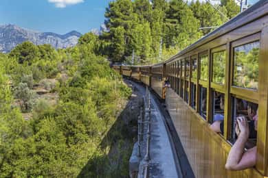 Mallorca Island Tour with Boat, Train, Tram and Bus