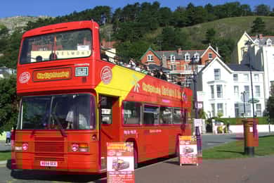 Llandudno: Wycieczka autobusowa hop-on hop-off z krajoznawczym zwiedzaniem miasta