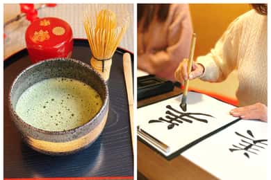 Osaka: theeceremonie en kalligrafie-ervaring