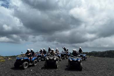 Motta Camastra: Gole Alcantara und Ätna Quad Tour
