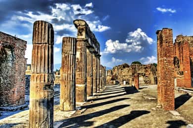 Au départ de Sorrente : visite tout compris des ruines de Pompéi avec coupe-file