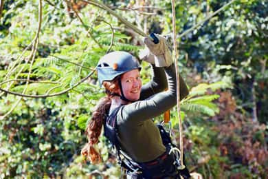 Cataratas Victoria: Excursión Canopy con Traslados