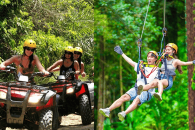 Phuket: Zip Line & ATV Adventure with Hotel Transfer Option