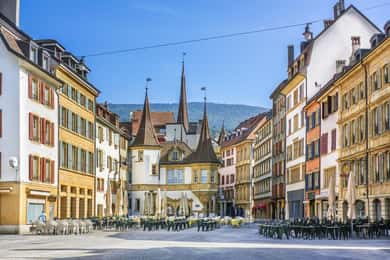 Neuchâtel: Paseo exprés con un lugareño en 60 minutos