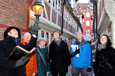 Hamburg: Interaktive Kriminaltheater Tour auf Deutsch