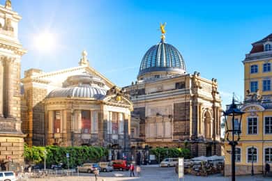 De Praga al casco antiguo de Dresde, Zwinger y Frauenkirche en coche