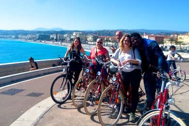 Nice: 3-Hours E-Bike Tour Essentiële punten & beste wijken