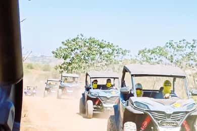Mallorca: Mountain Buggy Adventure with Secret Coves Tour