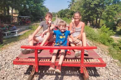 Afternoon Tour: Bamboo Train, Killing Cave &Bat Cave
