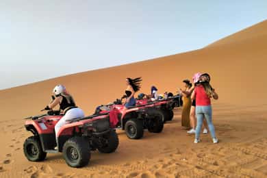 3 days desert sahara tour ,Camel ,Luxury Tent ,Quad ATV
