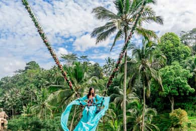 Ubud: Alas Harum Day-Pass, Swing, Sky Bike e Flying Fox