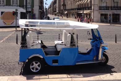 Lisboa: Privat guidet tur i det historiske sentrum med tuk-tuk