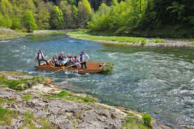 From Krakow: Dunajec River Rafting and Zakopane Town Tour