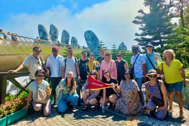 From Da Nang/Hoi An: Ba Na Hills Golden Bridge small group