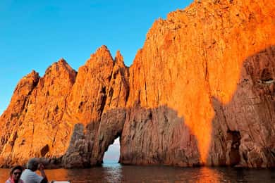 From Cargèse : The Calanques of Piana