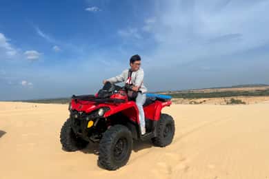 Mui Ne Sand Dunes Private Tour With Quad Bike ATV Adventure
