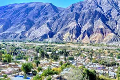 From Jujuy: Quebrada de Humahuaca, Purmamarca and Tilcara