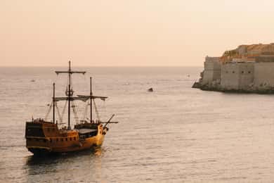 Dubrovnik - en kryssning Galleon Sunset Cruise med en levande guide och drink