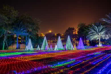 Dubai: Bilet de intrare la Garden Glow cu preluare de la hotel