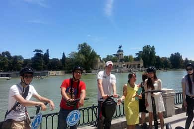 マドリード：レティーロ公園 1.5 時間セグウェイ ツアー