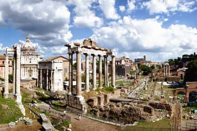 Privat Colosseum med arenagolv och antik stadsvandring