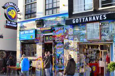 Amsterdam: Spasertur i kaffebarer