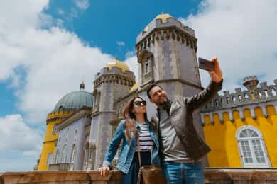 Lissabon - en dag Pena Palace, Sintra, Cabo da Roca och Cascais Dagsutflykt