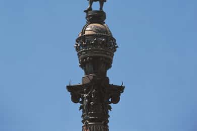 Barcelone : Monument à Christophe Colomb