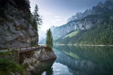 Gosauer See und Seilbahn: Leichte Wanderung Private geführte Tour